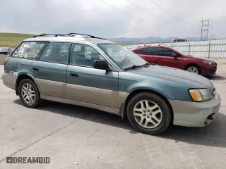 2002 Subaru Legacy Wagon Outback w/All Weather Pkg with VIN 4S3BH675727616939, listed as a Copart auction lot 54440235 with 202,457 mi miles and Clean Title. Bid and sale history available at carsss.com. Image 4.