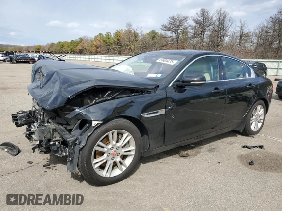 2019 Jaguar XE 25t Premium with VIN SAJAJ4FX0KCP43841, listed as a Copart auction lot 49894475 with 49,397 mi miles and Salvage Title. Bid and sale history available at carsss.com. Image 1.