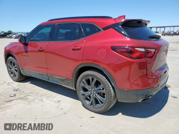 2019 Chevrolet Blazer RS с VIN 3GNKBERS2KS694147, выставлен на аукционе Copart как лот 57687495 с пробегом 43 190 миль миль и Списание • Salvage title. История ставок и продаж доступна на DreamBid. Изображение 2.