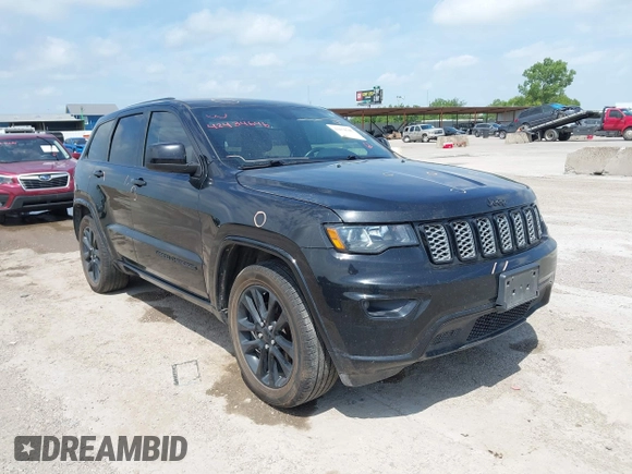 2019 Jeep Grand Cherokee Altitude with VIN 1C4RJEAG0KC857787, listed as a IAAI auction lot 42434646 with 193,968 mi miles and . Bid and sale history available at DreamBid. Image 1.