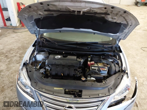 2014 Nissan Sentra S with VIN 3N1AB7AP6EY299710, listed as a IAAI auction lot 41505297 with 124,994 mi miles and . Bid and sale history available at DreamBid. Image 10.