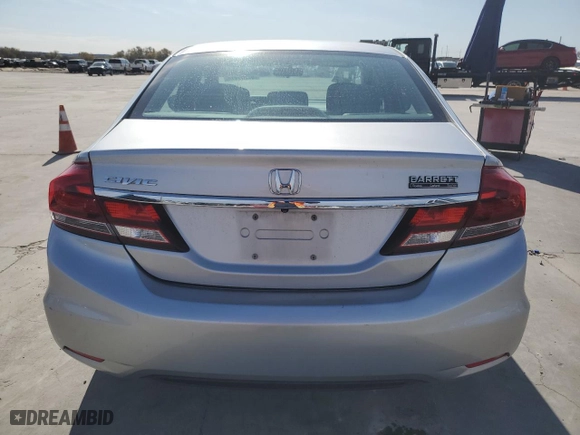2014 Honda Civic Sedan LX with VIN 19XFB2F52EE037732, listed as a Copart auction lot 84240904 with 106,601 mi miles and Clean Title. Bid and sale history available at carsss.com. Image 6.