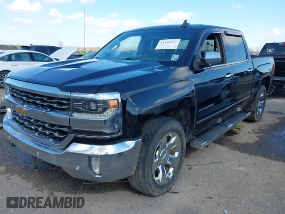 2017 Chevrolet Silverado 1500 LTZ with VIN 3GCPCSEJ1HG517673, listed as a IAAI auction lot 41390977 with Not Provided miles and . Bid and sale history available at DreamBid. Image 2.