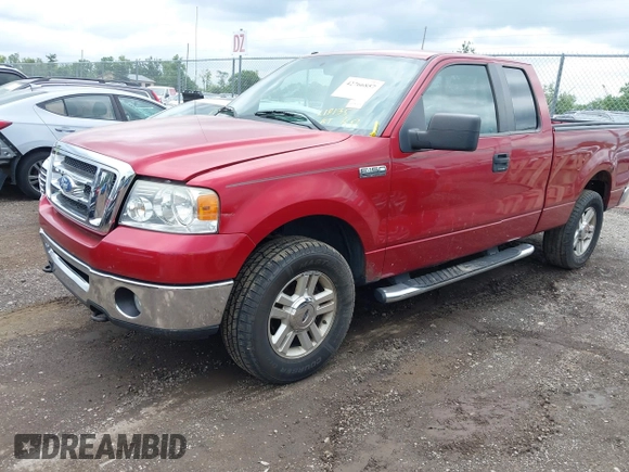 2008 Ford F-150 XLT with VIN 1FTPX14V48FA37664, listed as a IAAI auction lot 42766857 with 219,135 mi miles and . Bid and sale history available at DreamBid. Image 2.