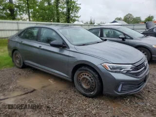 2023 Volkswagen Jetta Sport with VIN 3VWBM7BU8PM047576, listed as a Copart auction lot 57464945 with 38,214 mi miles and Salvage title. Bid and sale history available at DreamBid. Image 4.