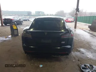 2022 Tesla Model S Plaid with VIN 5YJSA1E64NF477855, listed as a IAAI auction lot 41470591 with Not provided miles and . Bid and sale history available at DreamBid. Image 16.