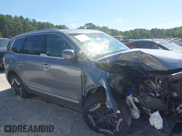 2025 Kia Telluride S with VIN 5XYP64GC6SG622930, listed as a IAAI auction lot 42643647 with 11,056 mi miles and . Bid and sale history available at DreamBid. Image 12.
