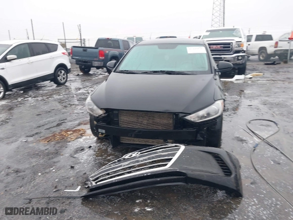 2018 Hyundai Elantra SE with VIN 5NPD74LF5JH402752, listed as a IAAI auction lot 41429536 with 173,526 mi miles. Bid and sale history available at carsss.com. Image 12.