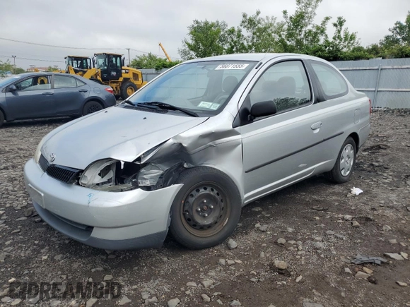2002 Toyota ECHO with VIN JTDAT123720212311, listed as a Copart auction lot 56071555 with 86,110 mi miles and Salvage title. Bid and sale history available at DreamBid. Image 1.