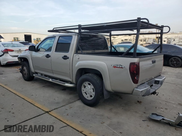 2005 GMC Canyon 1SF SLE Z71 z VIN 1GTDT136658154932, wystawiony jako Copart lot #85556344 z przebiegiem 180 129 mil mil oraz Szkody całkowita. Historia ofert i sprzedaży dostępna na DreamBid. Obrazek 2.