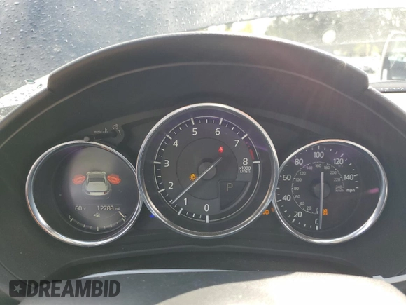 2023 Mazda MX-5 Miata Grand Touring with VIN JM1NDAM73P0561004, listed as a Copart auction lot 57362075 with 12,783 mi miles and Salvage title. Bid and sale history available at DreamBid. Image 9.