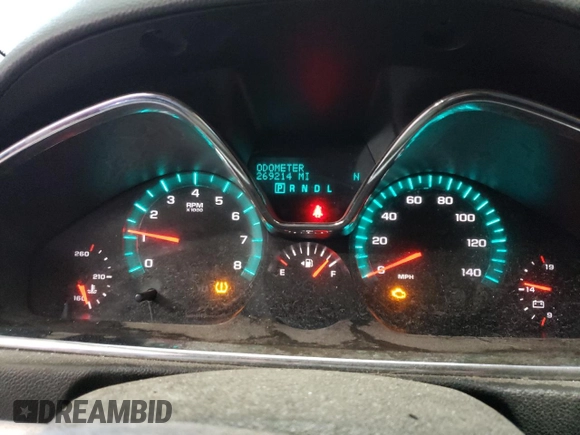 2014 Chevrolet Traverse LT with VIN 1GNKRGKD5EJ266260, listed as a Copart auction lot 52200435 with 269,214 mi miles and Clean Title. Bid and sale history available at carsss.com. Image 9.