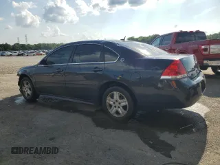 2009 Chevrolet Impala LS with VIN 2G1WB57K191151058, listed as a Copart auction lot 54712315 with 128,307 mi miles and Salvage Title. Bid and sale history available at DreamBid. Image 2.