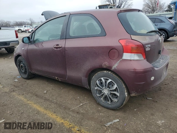 2009 Toyota Yaris with VIN JTDJT903795256324, listed as a Copart auction lot 43238205 with 278,391 mi miles and Clean Title. Bid and sale history available at DreamBid. Image 2.