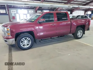 2015 Chevrolet Silverado 1500 LT with VIN 3GCUKREC5FG235937, listed as a Copart auction lot 55730335 with 201,044 mi miles and Clean Title. Bid and sale history available at DreamBid. Image 1.