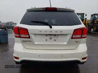 2014 Dodge Journey R/T z VIN 3C4PDDFG4ET199515, wystawiony jako Copart lot #86354504 z przebiegiem 128 888 mil mil oraz Szkoda całkowita • Salvage title. Historia ofert i sprzedaży dostępna na DreamBid. Obrazek 6.