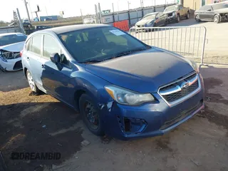 2013 Subaru Impreza 2.0i with VIN JF1GPAA65D2835756, listed as a IAAI auction lot 41704958 with 165,905 mi miles and . Bid and sale history available at DreamBid. Image 1.