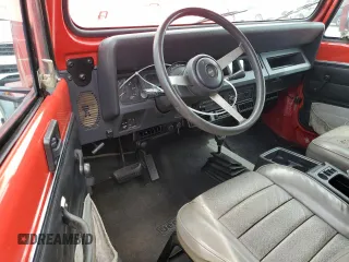 1992 Jeep Wrangler with VIN 2J4FY29S3NJ535736, listed as a Copart auction lot 67747244 with 144,912 mi miles and Salvage Title. Bid and sale history available at carsss.com. Image 8.