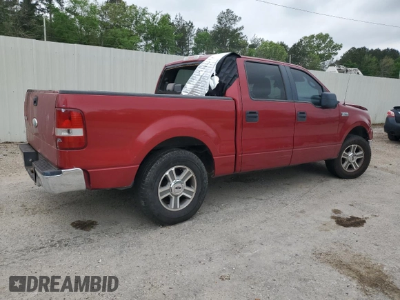 2008 Ford F-150 XL with VIN 1FTRW12W68KC50324, listed as a Copart auction lot 51295895 with 341,067 mi miles and Salvage Title. Bid and sale history available at carsss.com. Image 3.