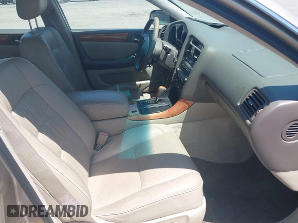 2000 Lexus GS 300 with VIN JT8BD68S6Y0105500, listed as a IAAI auction lot 42179409 with 215,593 mi miles and . Bid and sale history available at DreamBid. Image 5.