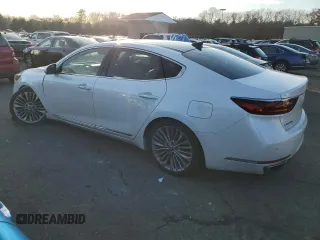 2017 Kia Cadenza Premium with VIN KNALC4J1XH5069485, listed as a Copart auction lot 81542584 with 76,134 mi miles and Salvage Title. Bid and sale history available at carsss.com. Image 2.