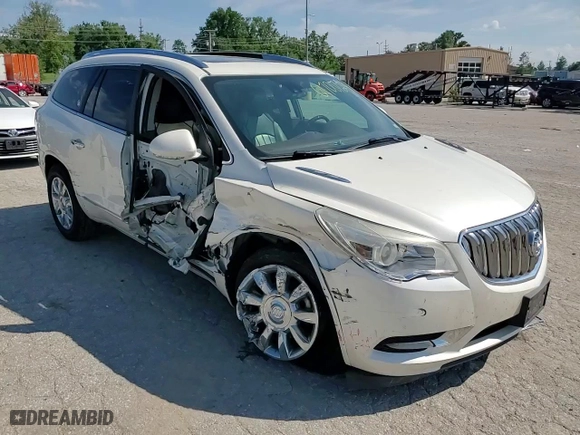 2014 Buick Enclave Premium with VIN 5GAKRCKD9EJ244037, listed as a Copart auction lot 61700724 with 172,820 mi miles and Salvage Title. Bid and sale history available at carsss.com. Image 14.