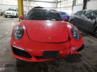 2017 Porsche 911 Carrera with VIN WP0AA2A90HS106569, listed as a Copart auction lot 70672552 with 48,652 mi miles. Bid and sale history available at carsss.com. Image 5.