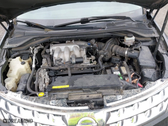 2007 Nissan Murano SL with VIN JN8AZ08T57W506072, listed as a IAAI auction lot 41820473 with 199,133 mi miles. Bid and sale history available at carsss.com. Image 10.