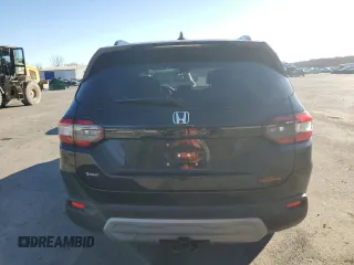 2025 Honda Pilot TrailSport with VIN 5FNYG1H61SB007167, listed as a Copart auction lot 49673565 with 8,507 mi miles and Salvage Title. Bid and sale history available at carsss.com. Image 6.
