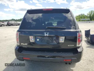 2008 Honda Pilot SE with VIN 5FNYF183X8B006696, listed as a Copart auction lot 58310955 with Not provided miles and Salvage title. Bid and sale history available at DreamBid. Image 6.