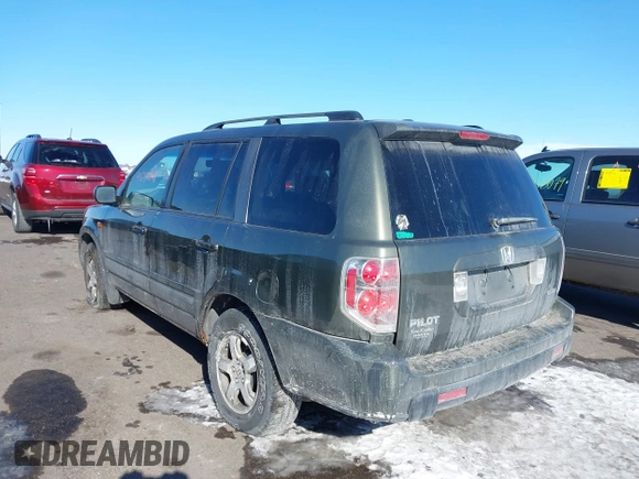 2006 Honda Pilot EX-L with VIN 5FNYF18596B016974, listed as a IAAI auction lot 41634049 with 161,687 mi miles and . Bid and sale history available at DreamBid. Image 3.