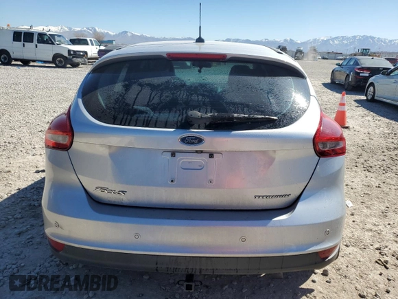 2017 Ford Focus Titanium with VIN 1FADP3N2XHL287260, listed as a Copart auction lot 50607855 with 170,146 mi miles and Salvage Title. Bid and sale history available at carsss.com. Image 6.
