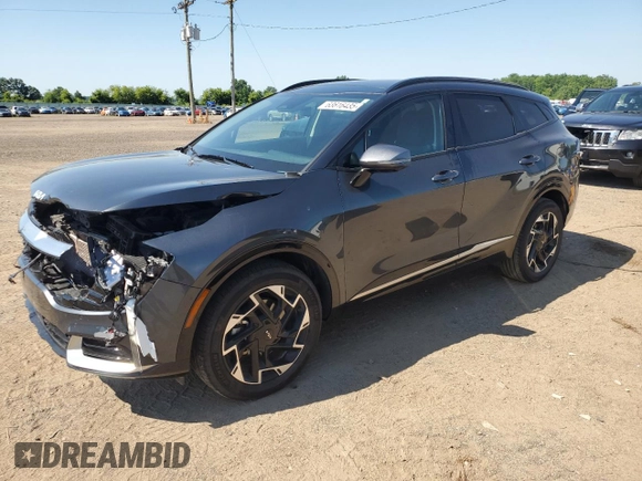 2024 Kia Sportage SX-Prestige with VIN 5XYK5CDF1RG214240, listed as a Copart auction lot 63616435 with 19,037 mi miles and Salvage title. Bid and sale history available at DreamBid. Image 1.