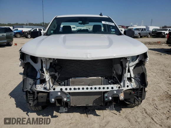 2022 Chevrolet Silverado 1500 Work Truck with VIN 3GCNAAEK5NG560098, listed as a Copart auction lot 46189455 with 60,500 mi miles and Salvage Title. Bid and sale history available at DreamBid. Image 5.