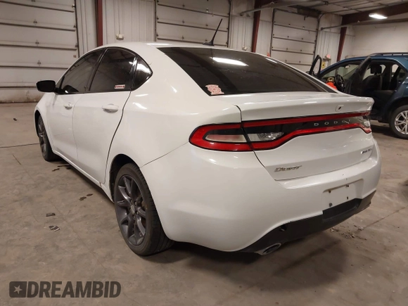 2016 Dodge Dart SXT z VIN 1C3CDFBB9GD610179, wystawiony jako IAAI lot #42076784 z przebiegiem 173 346 mil mil oraz . Historia ofert i sprzedaży dostępna na DreamBid. Obrazek 3.