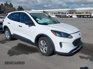 2021 Ford Escape S with VIN 1FMCU9F65MUA51277, listed as a IAAI auction lot 41720566 with 70,169 mi miles and . Bid and sale history available at carsss.com. Image 1.