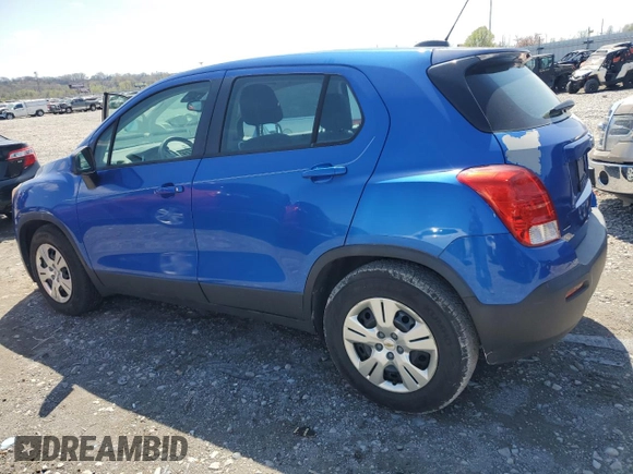 2015 Chevrolet Trax LS with VIN KL7CJKSBXFB066649, listed as a Copart auction lot 51949375 with 108,635 mi miles and Clean Title. Bid and sale history available at carsss.com. Image 2.