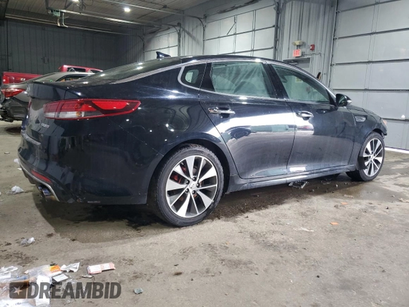 2016 Kia Optima SX Turbo with VIN 5XXGW4L28GG050137, listed as a Copart auction lot 45920845 with 90,664 mi miles and Salvage Title. Bid and sale history available at carsss.com. Image 3.