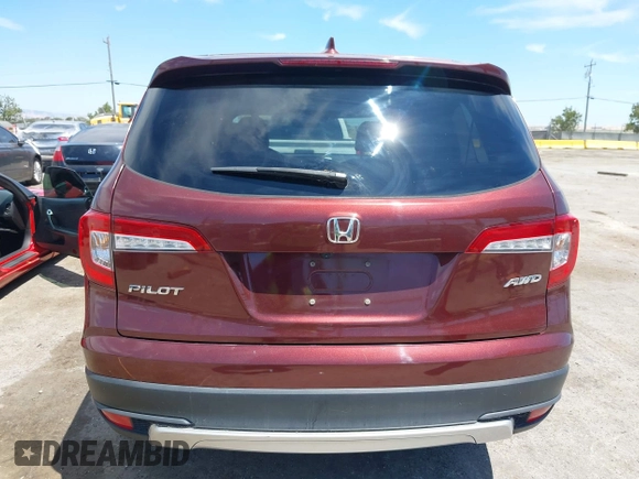2019 Honda Pilot EX-L with VIN 5FNYF6H56KB051446, listed as a IAAI auction lot 42814703 with 72,299 mi miles and . Bid and sale history available at DreamBid. Image 17.