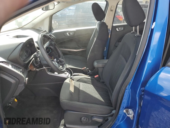 2021 Ford EcoSport SE with VIN MAJ3S2GE3MC456492, listed as a Copart auction lot 61745705 with Not provided miles and Non repairable. Bid and sale history available at DreamBid. Image 7.