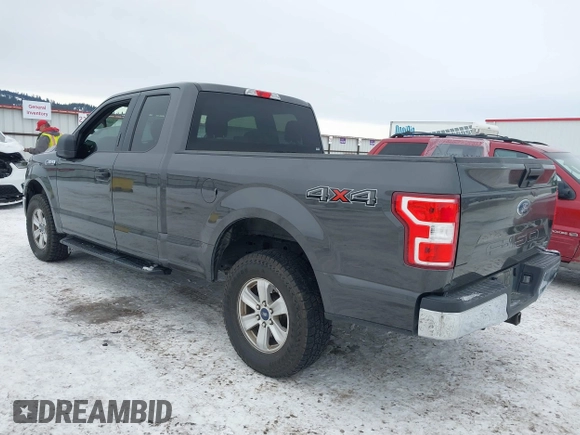 2020 Ford F-150 XL with VIN 1FTEX1EP5LKE45629, listed as a IAAI auction lot 41573611 with 90,664 mi miles. Bid and sale history available at carsss.com. Image 3.