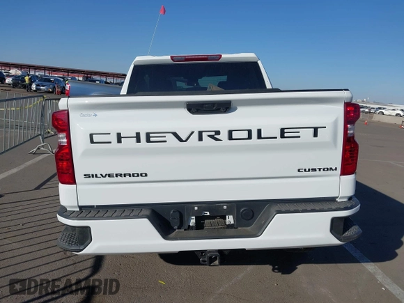 2024 Chevrolet Silverado 1500 Custom with VIN 3GCPDBEK9RG299263, listed as a IAAI auction lot 40818809 with 4,481 mi miles and . Bid and sale history available at DreamBid. Image 15.