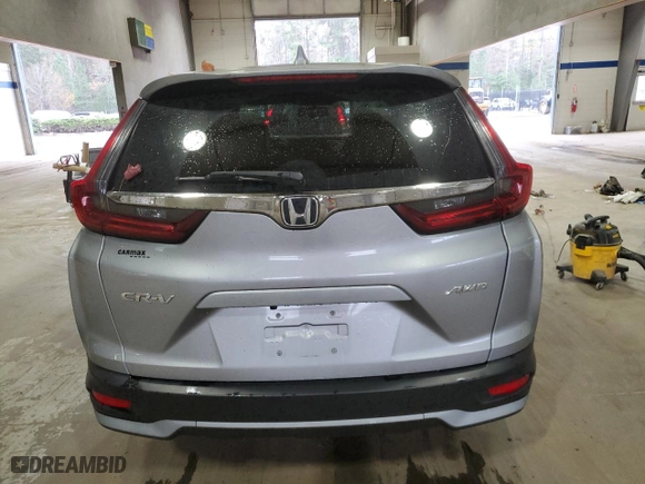 2020 Honda CR-V EX-L with VIN 2HKRW2H80LH655939, listed as a Copart auction lot 83591054 with 40,902 mi miles and Salvage Title. Bid and sale history available at carsss.com. Image 6.