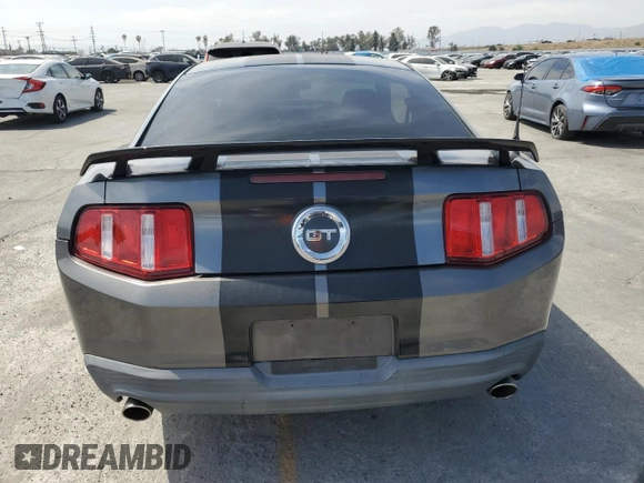 2010 Ford Mustang GT with VIN 1ZVBP8CH6A5152256, listed as a Copart auction lot 57627965 with 91,864 mi miles and Salvage title. Bid and sale history available at DreamBid. Image 6.