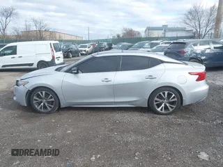 2017 Nissan Maxima SV with VIN 1N4AA6AP9HC406195, listed as a IAAI auction lot 41747116 with 97,213 mi miles. Bid and sale history available at carsss.com. Image 13.