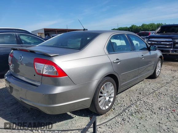 2008 Mercury Milan Premier with VIN 3MEHM08Z78R643515, listed as a IAAI auction lot 42283063 with 302,852 mi miles and . Bid and sale history available at DreamBid. Image 4.