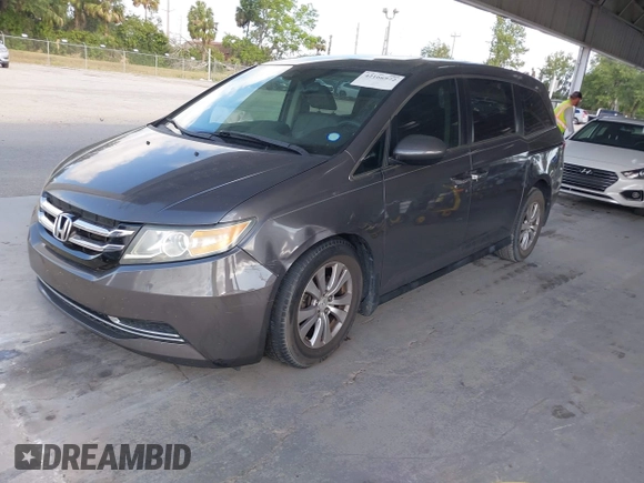 2016 Honda Odyssey EX-L with VIN 5FNRL5H69GB043574, listed as a IAAI auction lot 42166972 with 116,240 mi miles and . Bid and sale history available at DreamBid. Image 17.