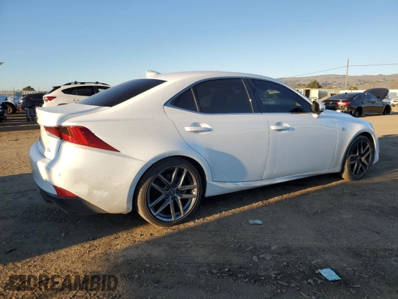 2020 Lexus IS 300 F Sport with VIN JTHGA1D20L5103213, listed as a Copart auction lot 89159195 with 42,803 mi miles and Salvage title. Bid and sale history available at DreamBid. Image 3.