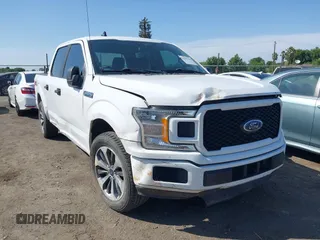 2020 Ford F-150 XL with VIN 1FTEW1CP8LKD40010, listed as a IAAI auction lot 42395416 with 94,189 mi miles and . Bid and sale history available at DreamBid. Image 1.