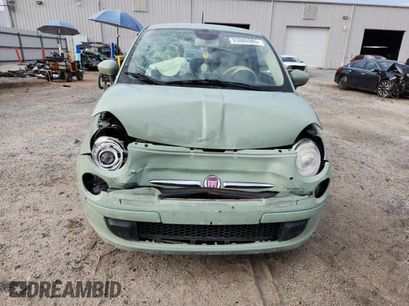 2013 FIAT 500 Pop with VIN 3C3CFFAR0DT743301, listed as a Copart auction lot 63880985 with 88,953 mi miles and Salvage title. Bid and sale history available at DreamBid. Image 5.